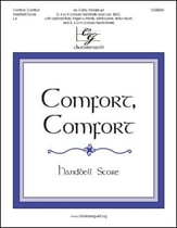 Comfort, Comfort Handbell sheet music cover